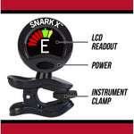 X - Clip On Gitaar, Bas & Viool Tuner