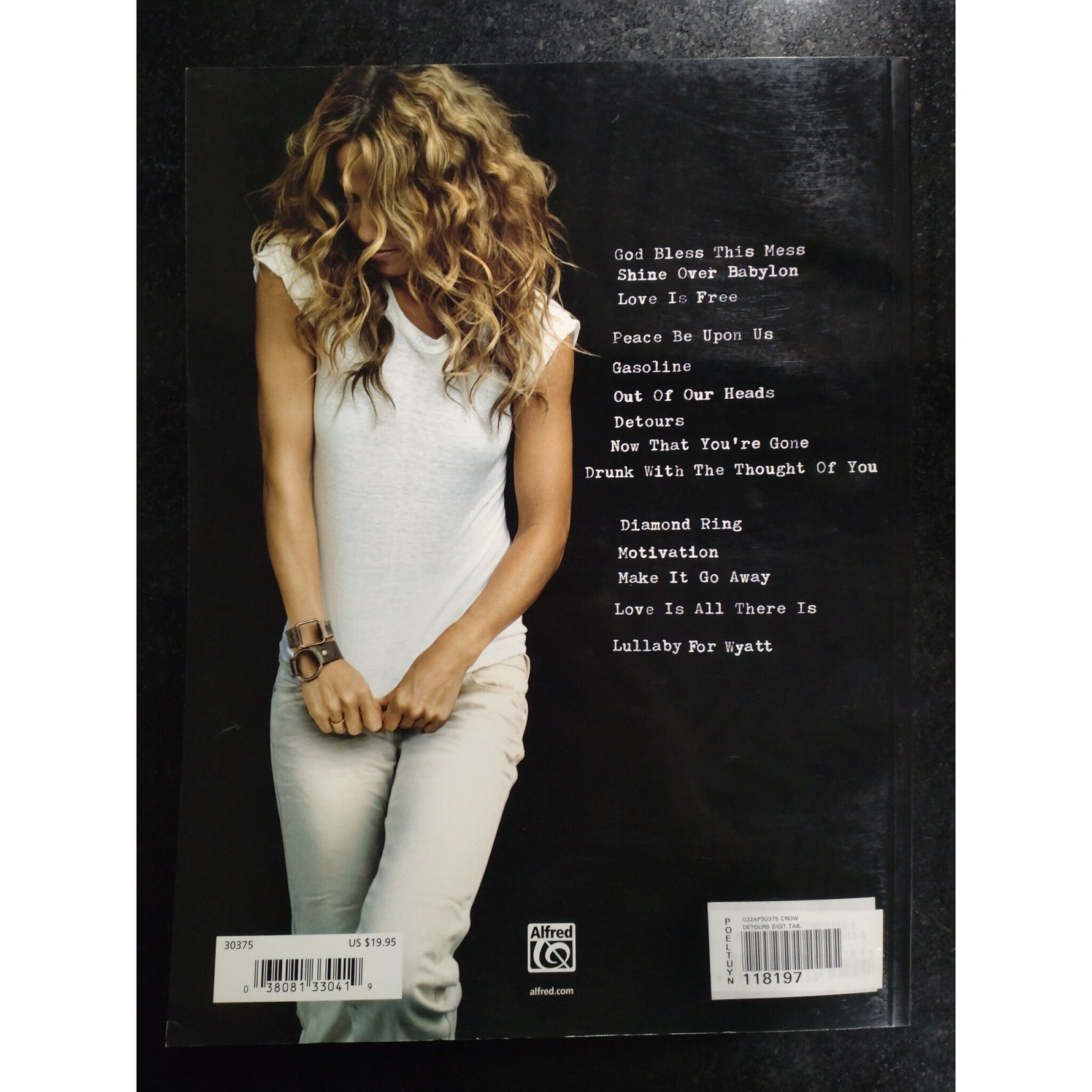 Alfred Sheryl Crow - Detours - Gitaar met tablatuur
