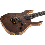 Spira S-1007 7-snarig elektrisch gitaar schuin van de zijkant