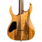 Spira S-1007 7-snarig elektrisch gitaar achteraanzicht van body