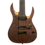 Spira S-1007 7-snarig elektrisch gitaar vooraanzicht van body
