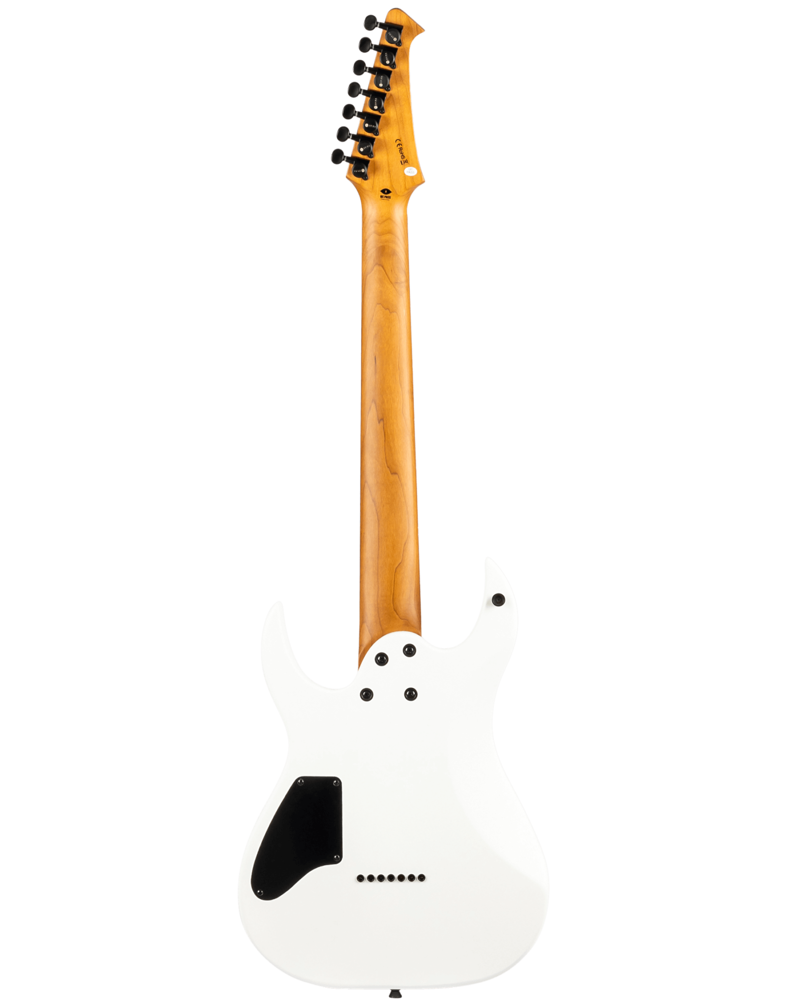Spira S-407 MWH 7-snarig elektrisch gitaar achteraanzicht