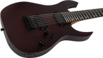 Spira S-407 MWR 7-snarig elektrisch gitaar schuin aanzicht