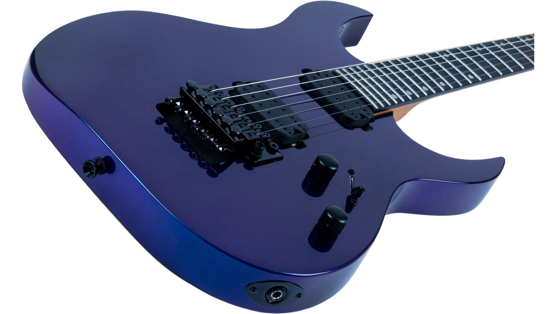 Spira S-420 CHM elektrisch gitaar schuin aanzicht