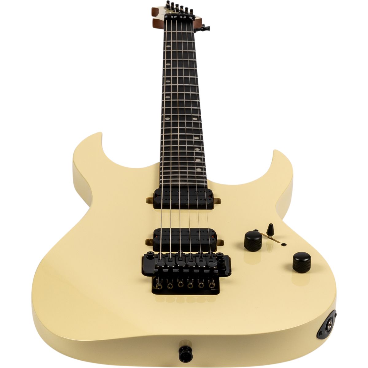 Spira S-420 AWH elektrisch gitaar aanzicht schuin van onderen