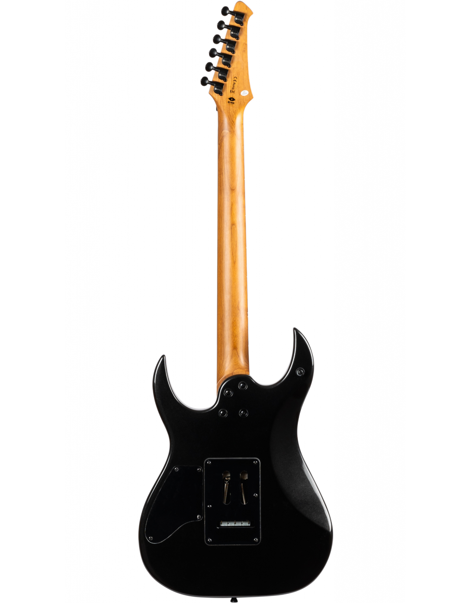 Spira S-420 BK elektrisch gitaar achteraanzicht
