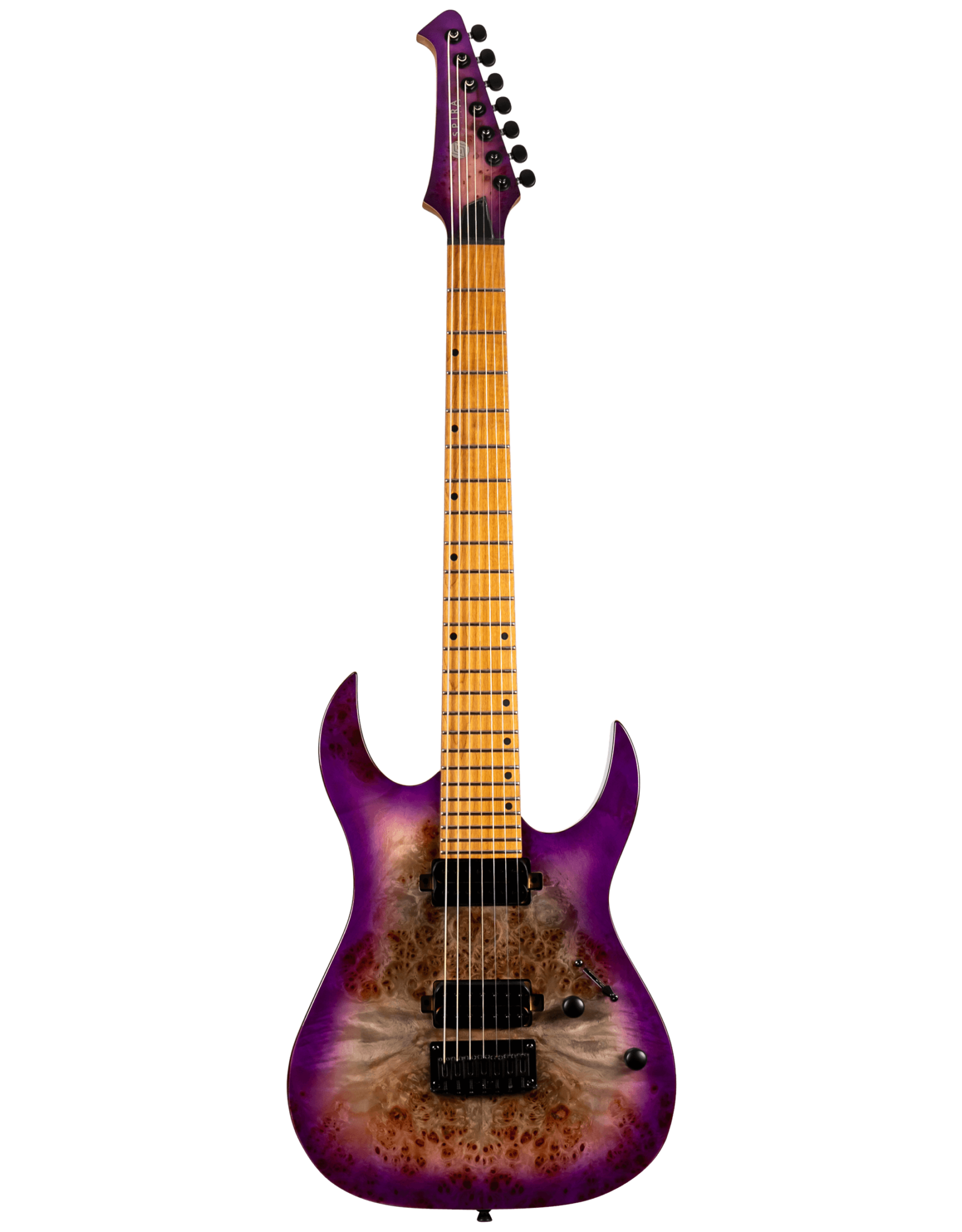 Spira S-457 TPP 7-snarig elektrisch gitaar vooraanzicht
