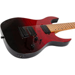 Spira S-457 TRD 7-snarig elektrisch gitaar schuin aanzicht