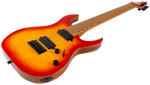 Spira S-507 QFB 7-snarig elektrisch gitaar schuin aanzicht