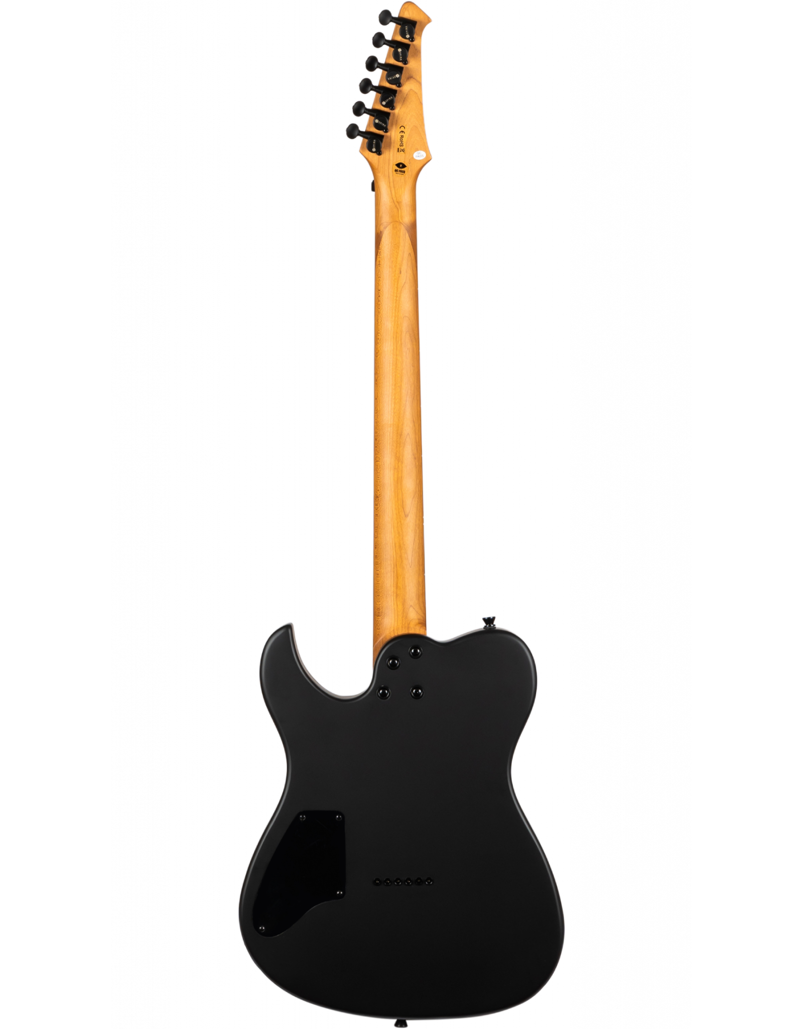 Spira T-400 Baritone elektrisch gitaar achteraanzicht