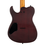Spira T-400 MWR elektrisch gitaar achteraanzicht body