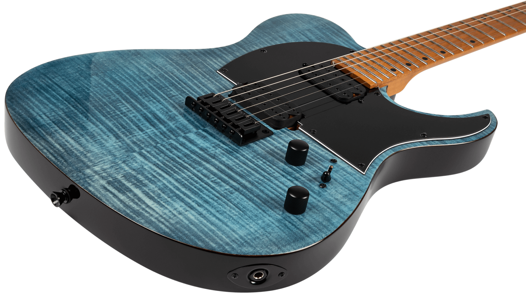 Spira T-450 TDB elektrisch gitaar schuin aanzicht