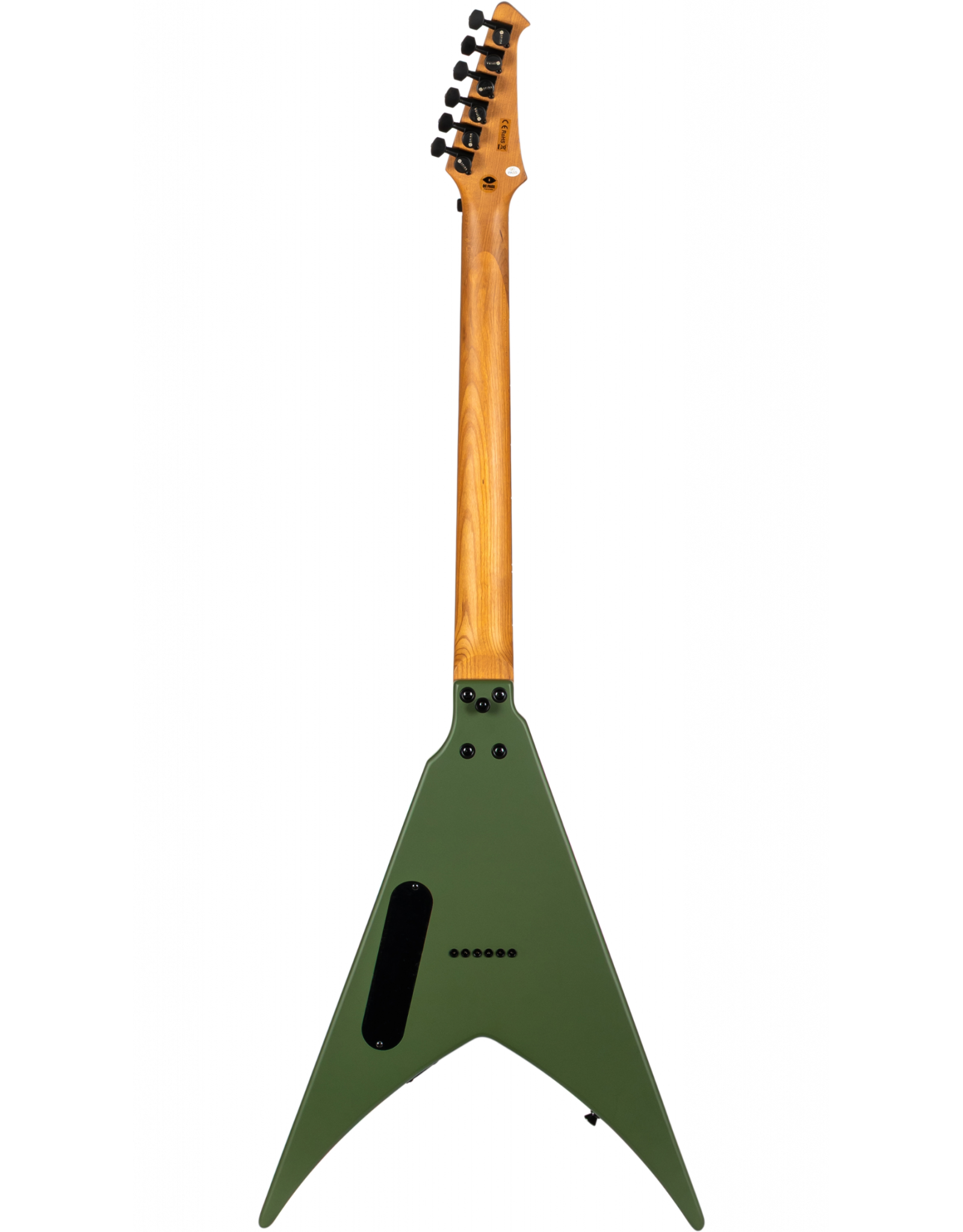 Spira V-400 MGR elektrisch gitaar achteraanzicht