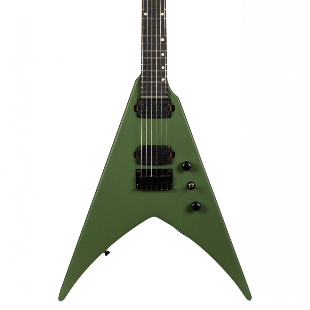 Spira V-400 MGR elektrisch gitaar vooraanzicht body