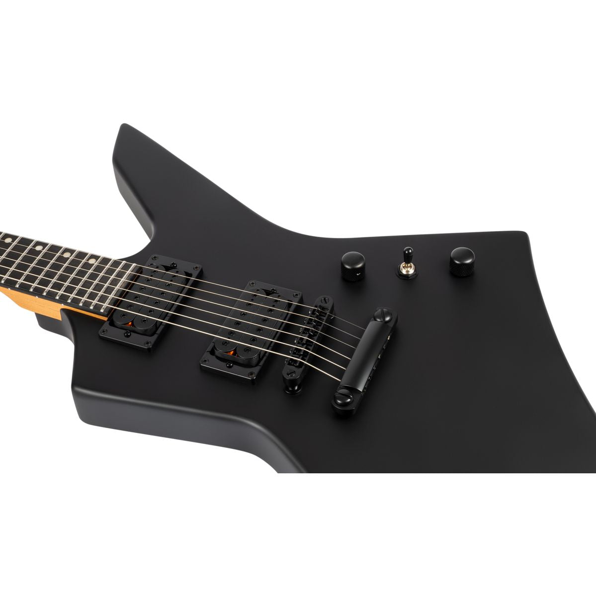 Spira X-400 MBK elektrisch gitaar body van dichtbij