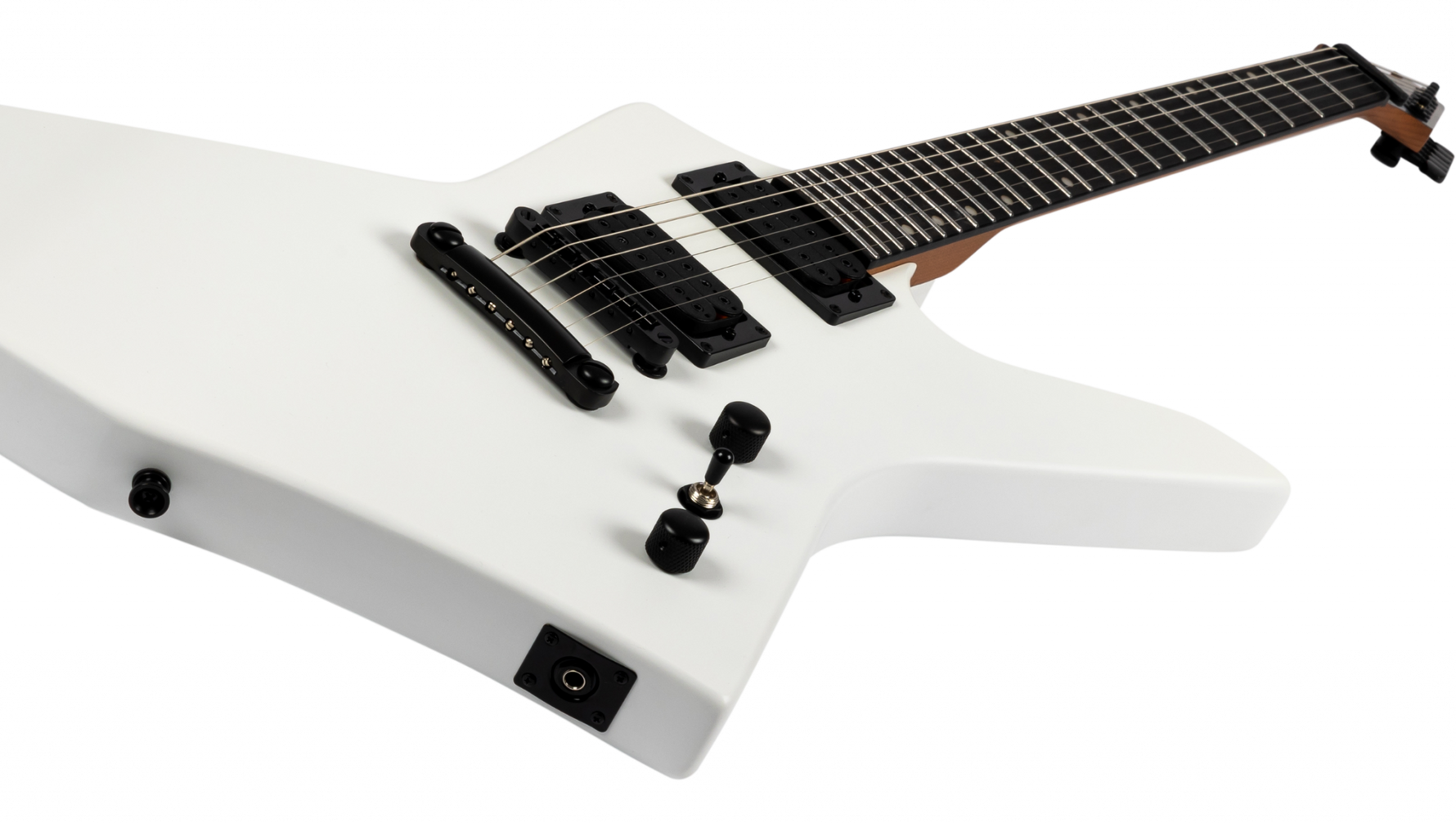 Spira X-400 MWH elektrisch gitaar schuin aanzicht