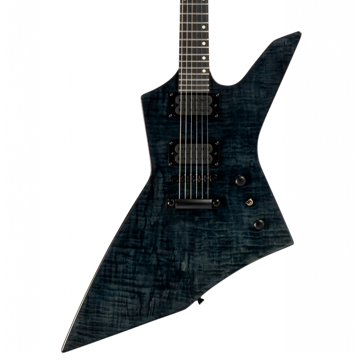 Spira X-500 TBK E elektrisch gitaar vooraanzicht body