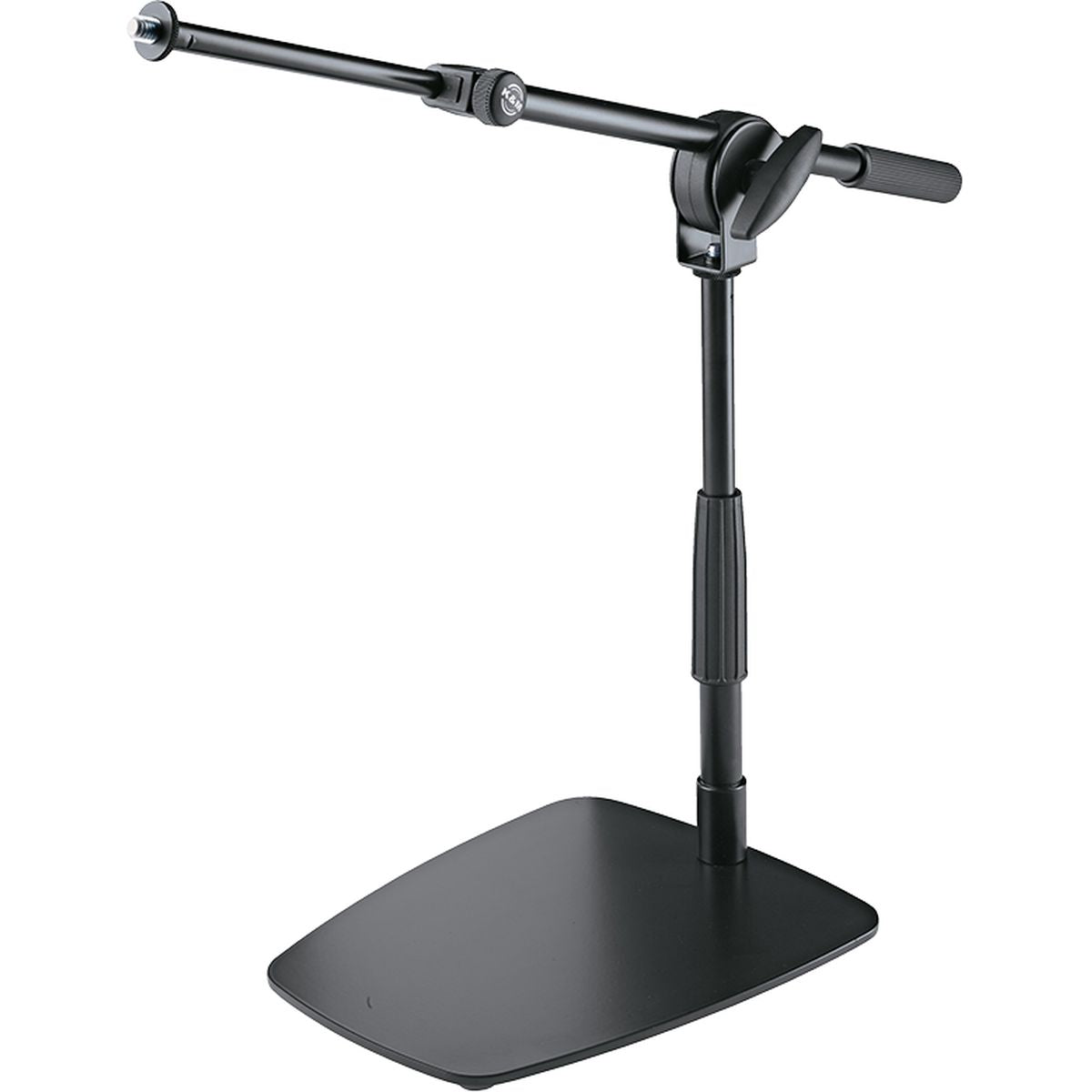 25993 Microfoon standaard laag model met platte voet