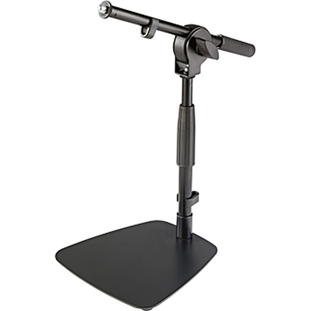 25995 Tafel Microfoon standaard laag model met platte voet