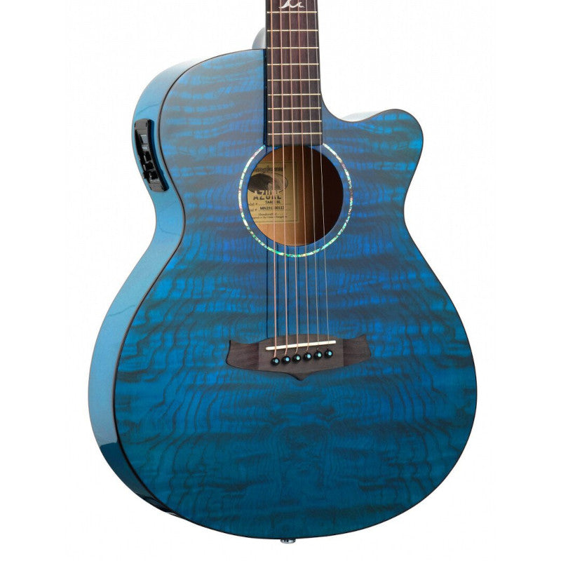 Tanglewood TA4CEBL akoestisch/elektrisch gitaar vooraanzicht body