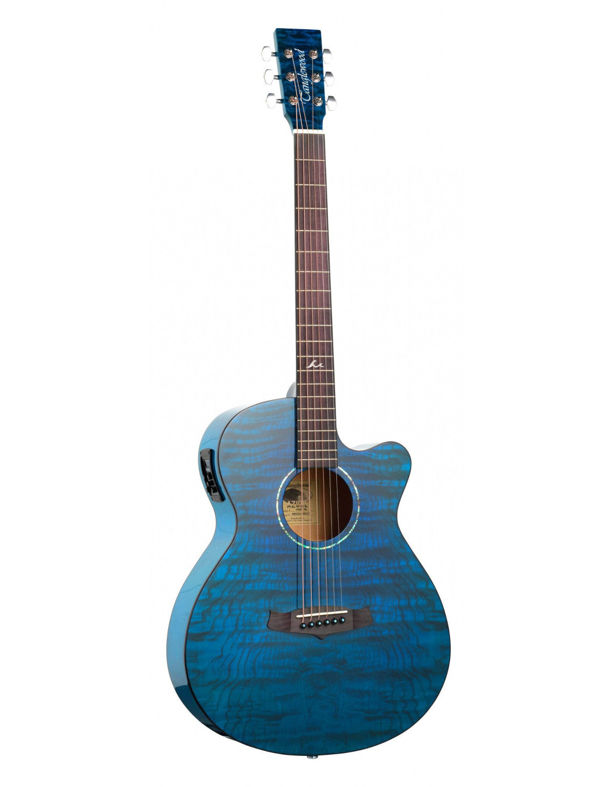 Tanglewood TA4CEBL akoestisch/elektrisch gitaar vooraanzicht