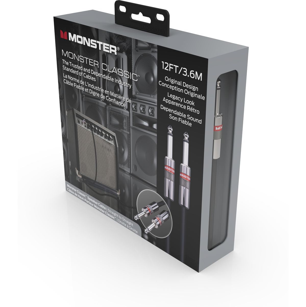 Monster Classic 12FT Jack luidspreker kabel 3,6 meter