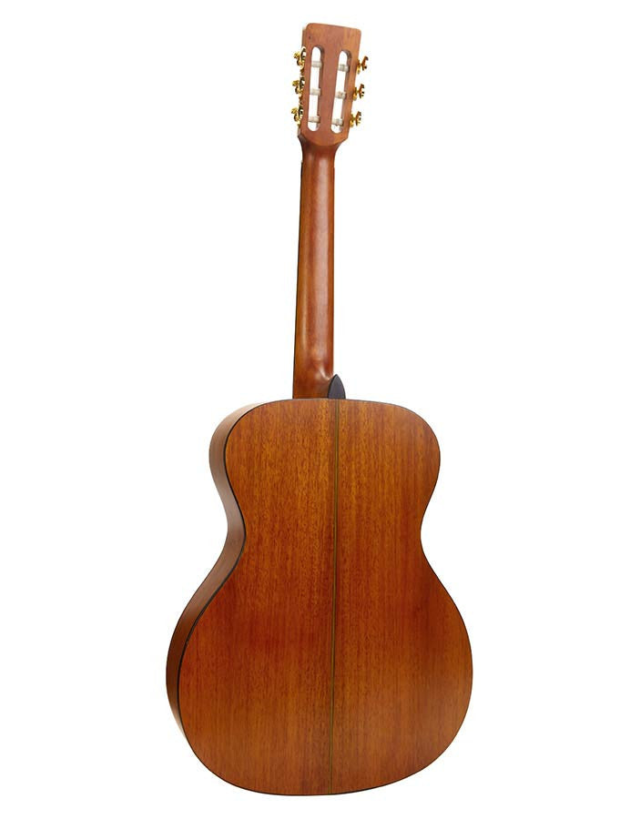 Valencia VA434 klassiek gitaar achteraanzicht