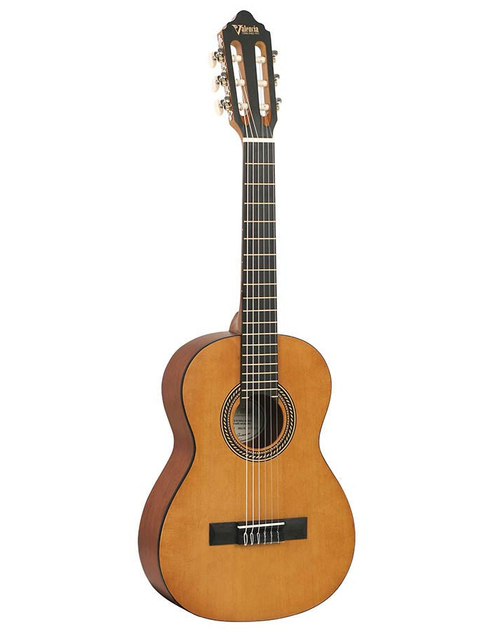 Valencia VC 201 1/4 klassiek gitaar vooraanzicht