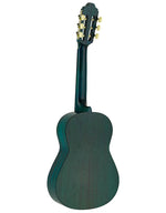 Valencia VC202 TBU 1/2 klassiek gitaar achteraanzicht
