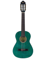 Valencia VC202 TBU 1/2 klassiek gitaar aanzicht recht van voren