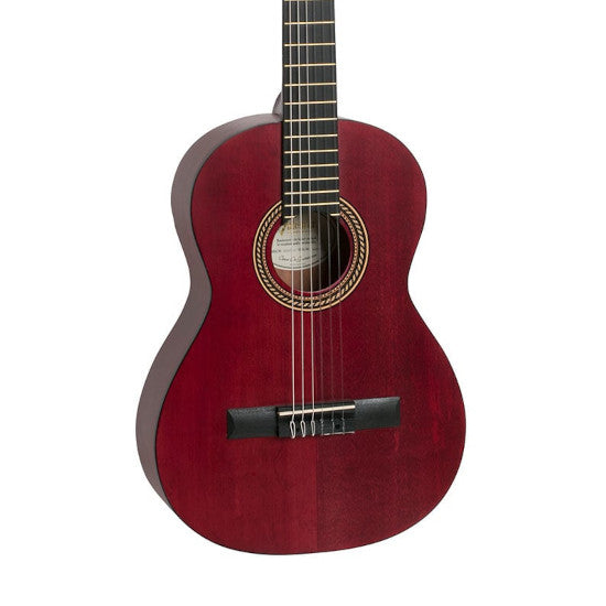Valencia VC202 TRD 1/2 klassiek gitaar vooraanzicht body