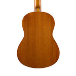Valencia VC202 1/2 klassiek gitaar achteraanzicht body