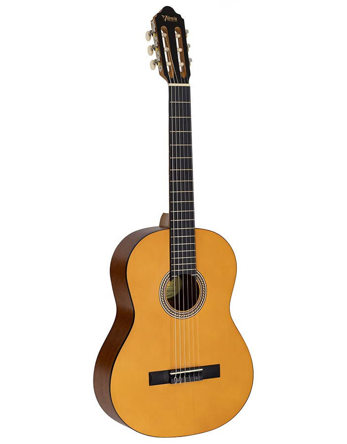 Valencia VC203 3/4 klassiek gitaar vooraanzicht