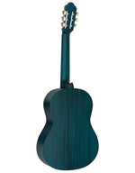 Valencia VC204 TBU klassiek gitaar achteraanzicht