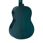 Valencia VC204 TBU klassiek gitaar achteraanzicht body
