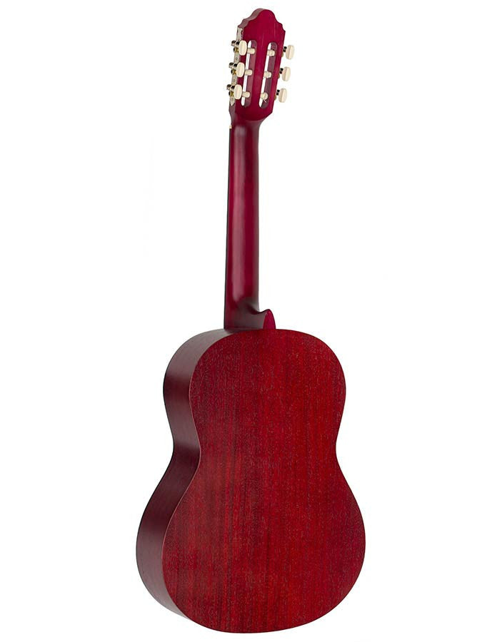 Valencia VC204 TWR klassiek gitaar achteraanzicht