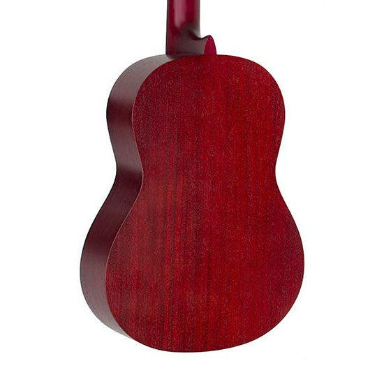 Valencia VC204 TWR klassiek gitaar achteraanzicht body