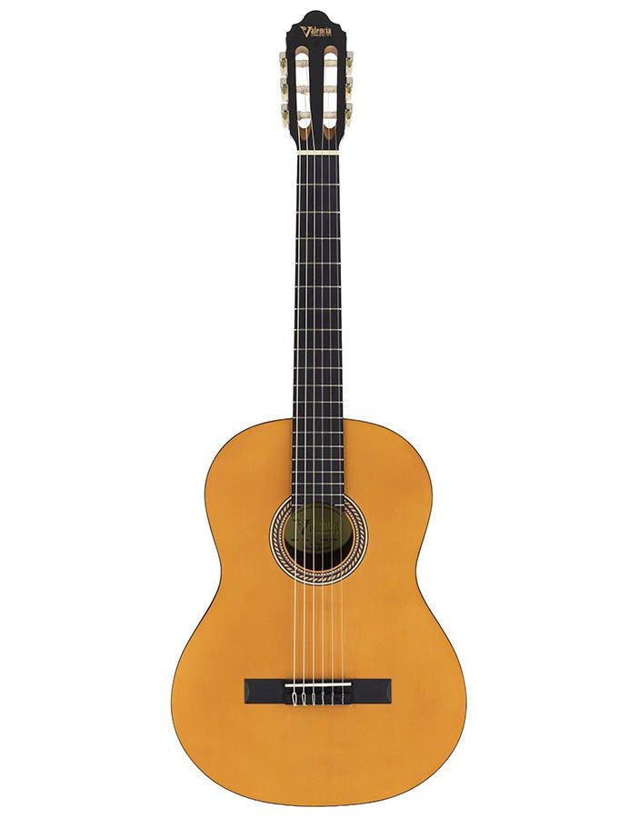 Valencia VC204 klassiek gitaar aanzicht recht van voren