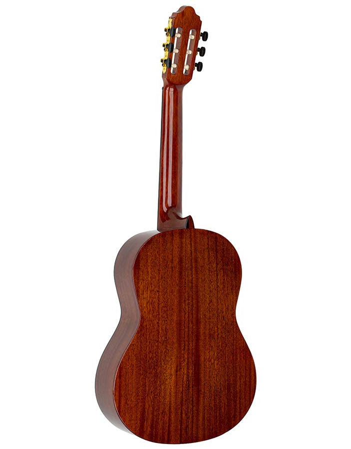 Valencia VC264 CSB klassiek gitaar achteraanzicht