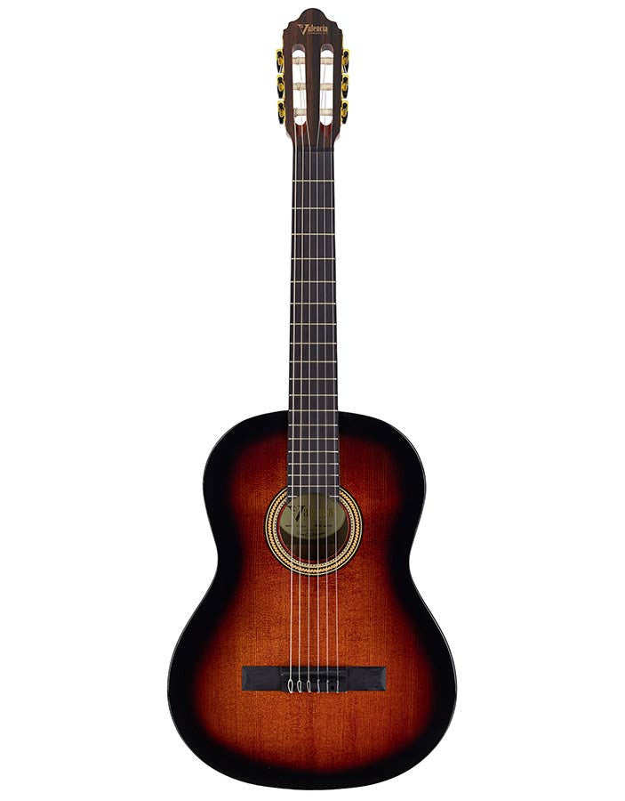 Valencia VC264 CSB klassiek gitaar aanzicht recht van voren