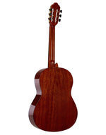 Valencia VC264H hybride klassiek gitaar achteraanzicht