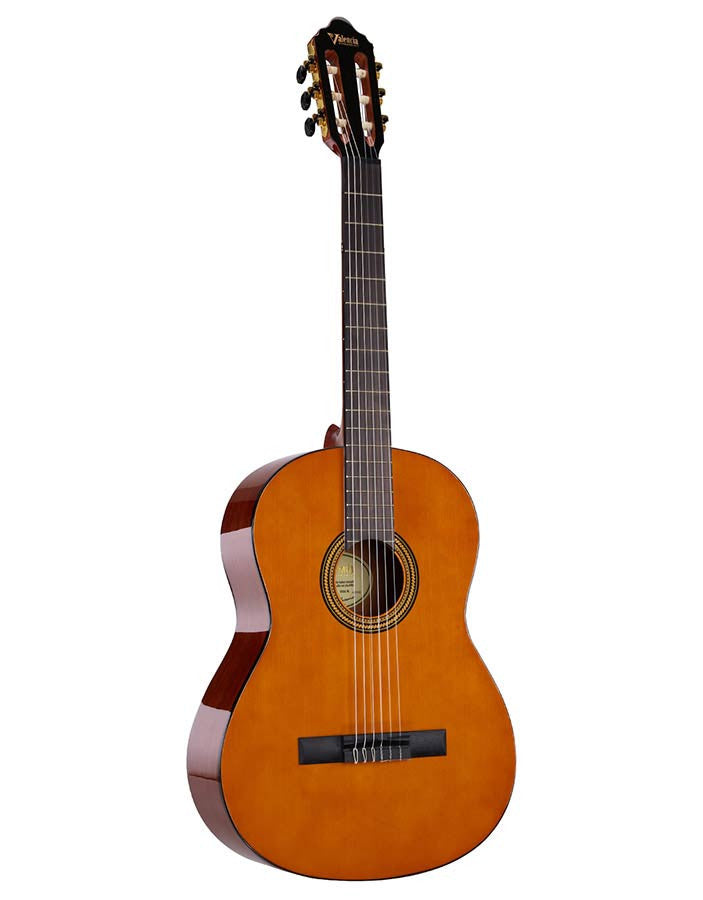 Valencia VC264H hybride klassiek gitaar vooraanzicht