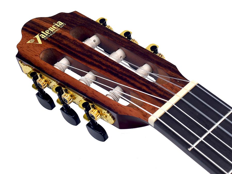Valencia VC304 ASB klassiek gitaar kop