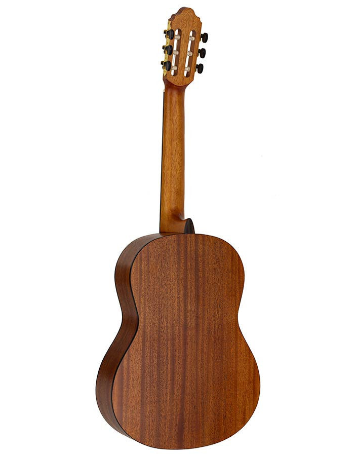 Valencia VC304 klassiek gitaar achteraanzicht