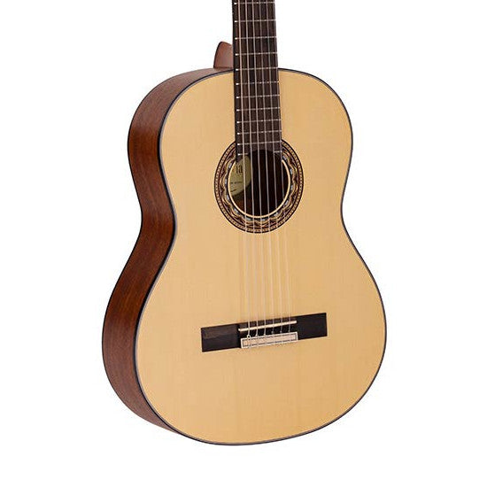 Valencia VC304 klassiek gitaar vooraanzicht body
