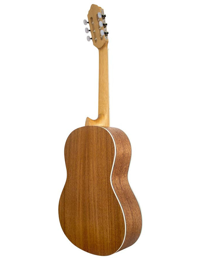 Valencia VC354 klassiek gitaar achteraanzicht