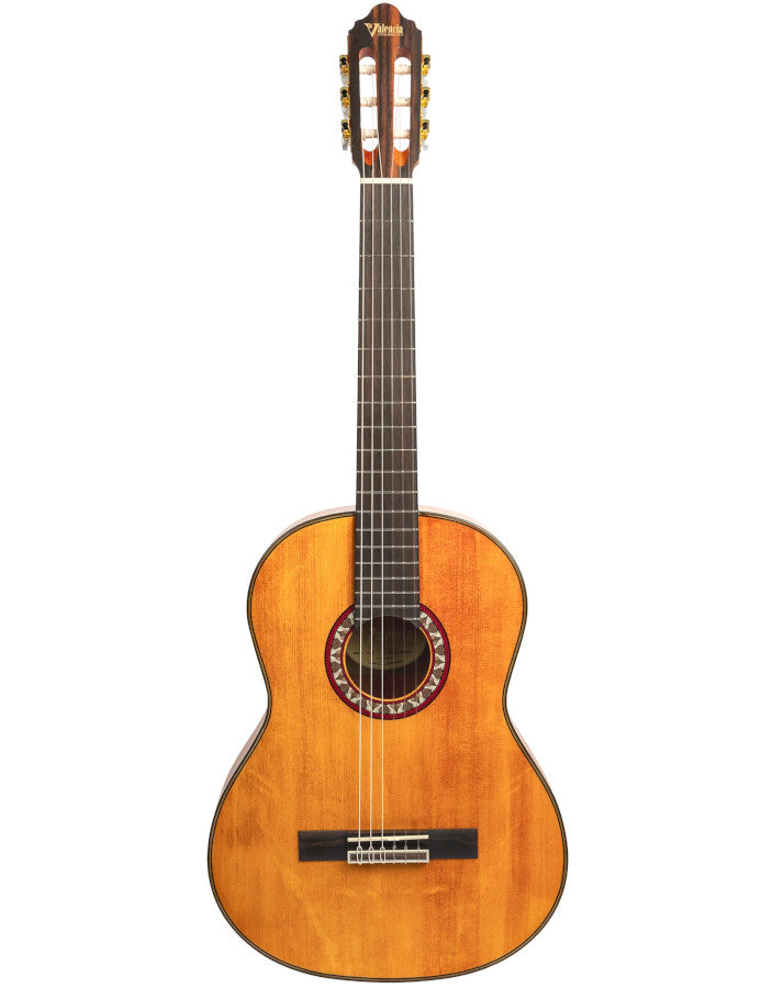 Valencia VC404 klassiek gitaar aanzicht recht van voren