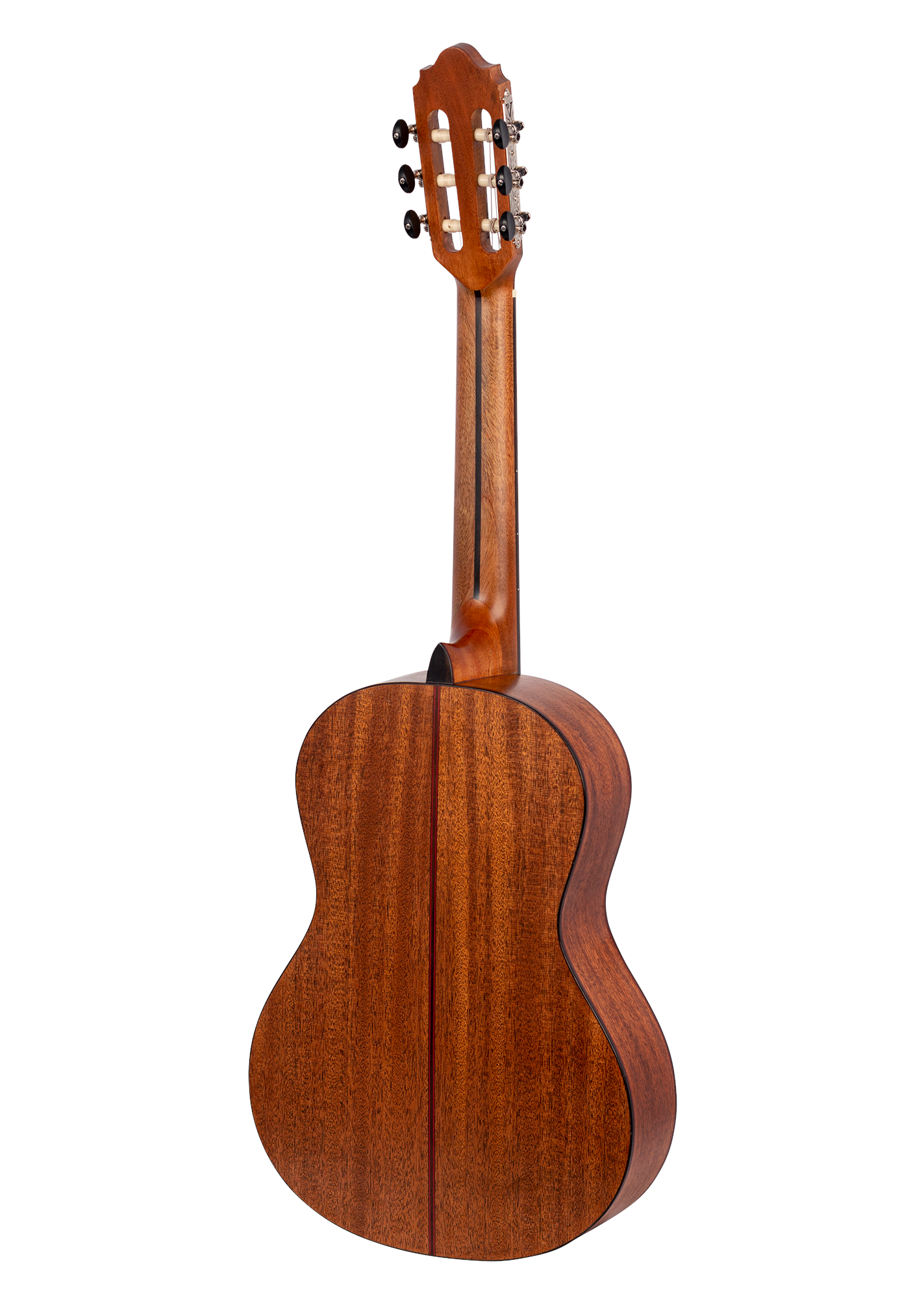 Valencia VC703 3/4 klassiek gitaar achteraanzicht