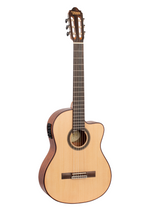 Valencia VC704CE akoestisch/elektrisch klassiek gitaar vooraanzicht