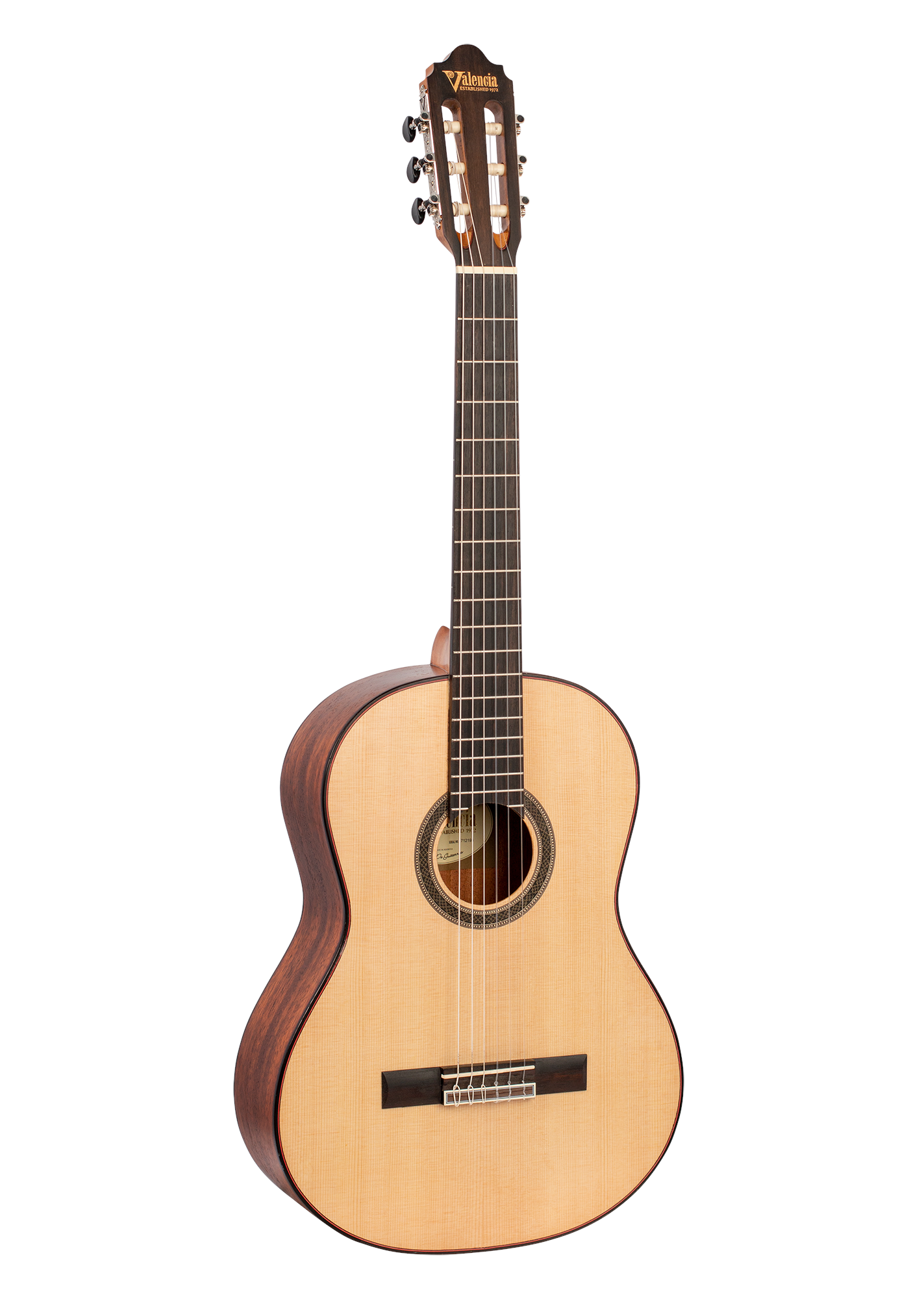 Valencia VC704 klassiek gitaar vooraanzicht